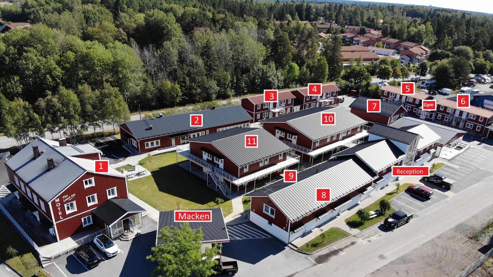Land-Inn Motel Rosersberg Bagian luar foto